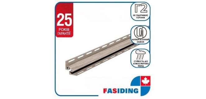 Планка кут внутрішній FaSiding WoodHouse 3,05 м Морений дуб