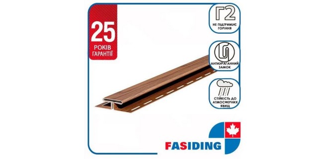 Планка сполучна FaSiding WoodHouse 3,05 м Золотий дуб