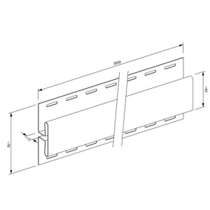 Планка сполучна FaSiding Vifront 3,05 м (4 кольори) Планка сполучна FaSiding Vifront 3,05 м (4 кольори)
