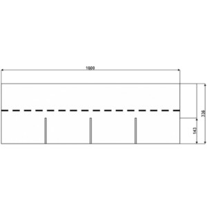Бітумна черепиця АПП-модифікована IKO Monarch 4TAB одношарова Преміум клас