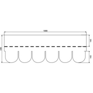 Бітумна черепиця АПП-модифікована IKO Victorian PLUS одношарова
