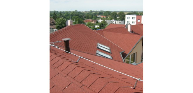 Бітумна черепиця IKO Superglass 3TAB одношарова Бітумна черепиця IKO Superglass 3TAB одношарова