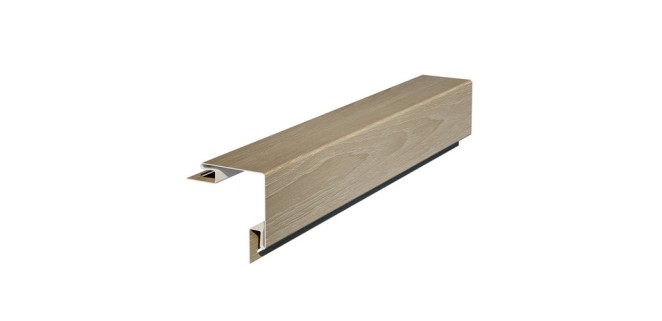 Планка угол внешний S-12 3,05 м System Max-3 (золотой дуб)