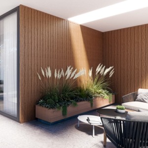 Панель фасадная X3-05 3,85х0,25 м System Max-3 (дуб, ясень)