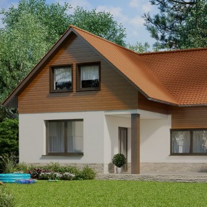 Панель фасадная X3-05 3,85х0,25 м System Max-3 (дуб, ясень)