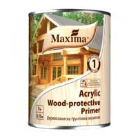 Деревозахисна ґрунтовка акрилова Maxima 0,75 л