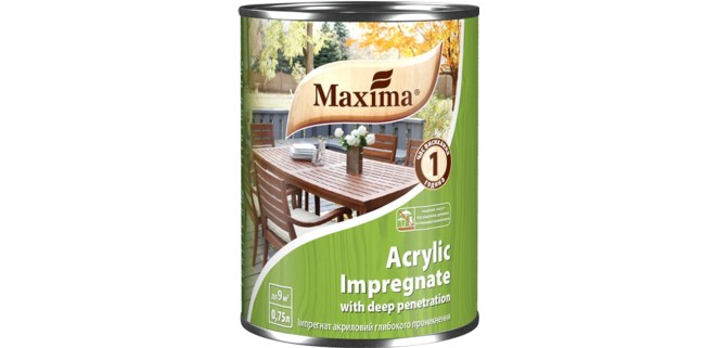 Імпрегнат акриловий глибокого проникнення Maxima Венге 0,75 л