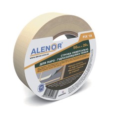 Стрічка універсальна для гідро- та пароізоляційних плівок ALENOR FIX 1А 50 мм х 20 м