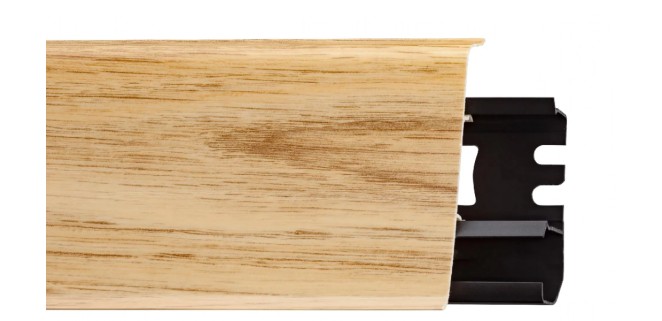 Плінтус  ПВХ Arbiton INDO 70 мм 05 Дуб Віндстоун, 2,5 метри