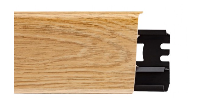 Плінтус  ПВХ Arbiton INDO 70 мм 09 Дуб Вишуканий, 2,5 метри