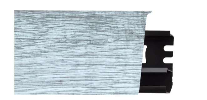 Плінтус  ПВХ Arbiton INDO 70 мм 131 Дуб Філадельфія, 2,5 метри