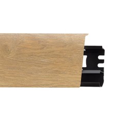 Плінтус  ПВХ Arbiton INDO 70 мм 154 Дуб Сієрра, 2,5 метри