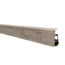 Плінтус  ПВХ Arbiton INDO 70 мм 191  Дуб Кінесава, 2,5 метри