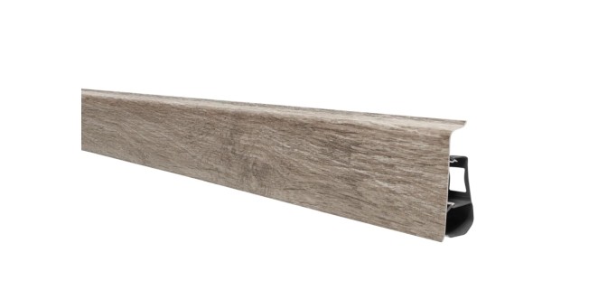 Плінтус ПВХ Arbiton INDO 70 мм 191 Дуб Кінесава, 2,5 метри Плінтус ПВХ Arbiton INDO 70 мм 191 Дуб Кінесава, 2,5 метри