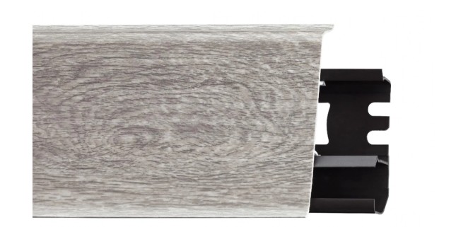  Плінтус  ПВХ Arbiton INDO 70 мм 23 Дуб Модена, 2,5 метри