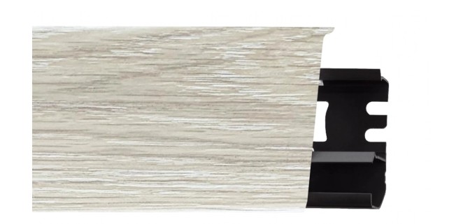 Плінтус  ПВХ Arbiton INDO 70 мм 42 Дуб Пісочний, 2,5 метри