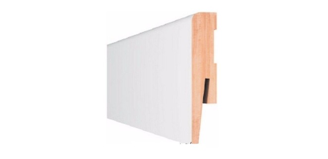  Плінтус МДФ Arbiton Paint-it MP0801 80 мм , 2,4 метри