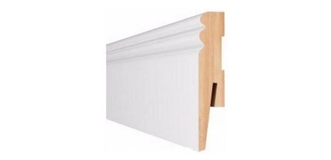  Плінтус МДФ Arbiton Paint-it MP0802 80 мм , 2,4 метри