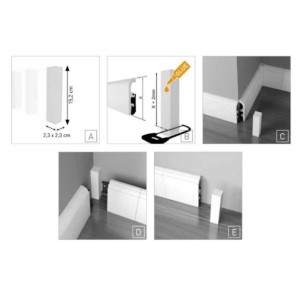 Блок універсальний Arbiton VEGA/DORA 152х23х23 (уп. 4шт.)