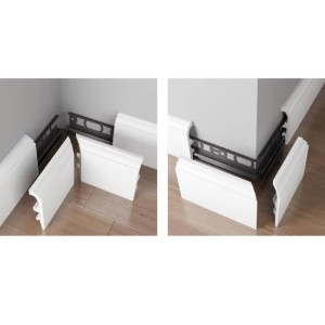  Плінтус  під покраску Arbiton VEGA 80 мм P0830, 2,4 метри