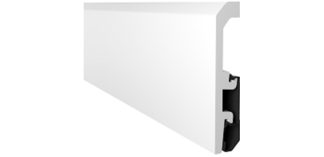  Плінтус  під покраску Arbiton VEGA 100 мм P1010, 2,4 метри