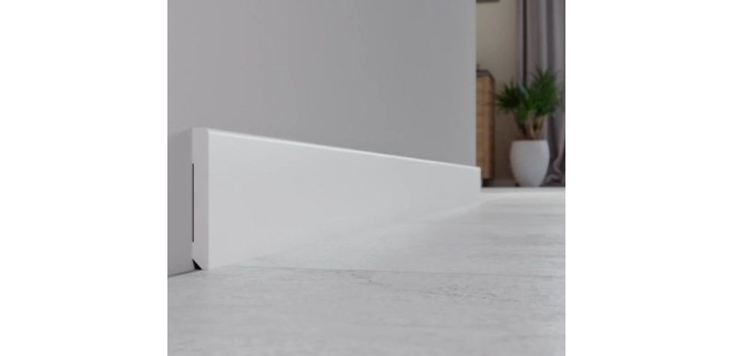 Плінтус ПВХ Arbiton Stiq S810 80 мм,  2,2 метри