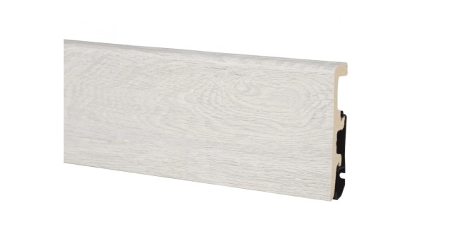  Плінтус  ПВХ Arbiton INTEGRA 80 мм 04 Ясен Північний, 2,4 метри
