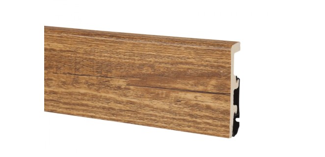  Плінтус  ПВХ Arbiton INTEGRA 80 мм 10 Дуб Кальвадос, 2,4 метри