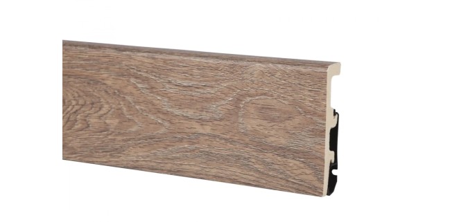  Плінтус  ПВХ Arbiton INTEGRA 80 мм 18 Дуб Лофт, 2,4 метри