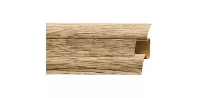 Плінтус Arbiton LM55 Дуб Аляска 34, 55 мм, 2,5 метри