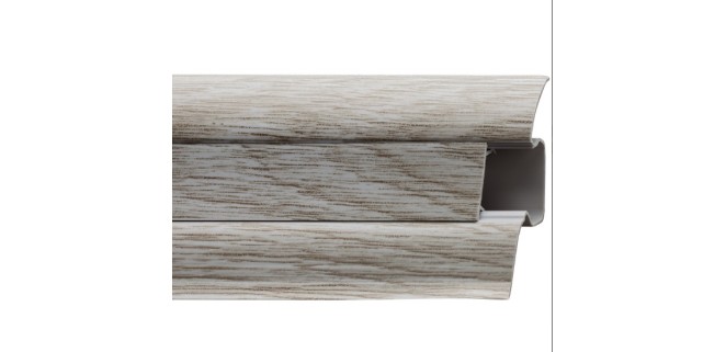 Плінтус Arbiton LM55 Акація сіра 45, 55 мм, 2,5 метри Плінтус Arbiton LM55 Акація сіра 45, 55 мм, 2,5 метри