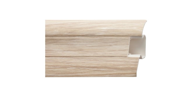 Плінтус Arbiton LM55 Дуб пісочний 77, 55 мм, 2,5 метри Плінтус Arbiton LM55 Дуб пісочний 77, 55 мм, 2,5 метри