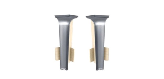 Кут внутрішній для плінтуса Arbiton VIGO 80 під колір плінтуса, 2 штуки