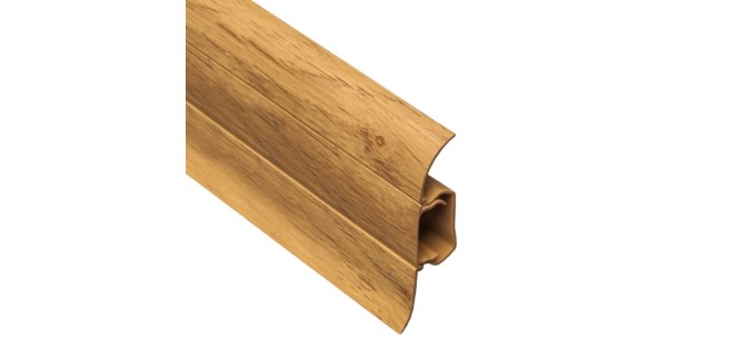 Плінтус ТІС 56 мм з резинкою дуб кордоба 09, 2,5 м