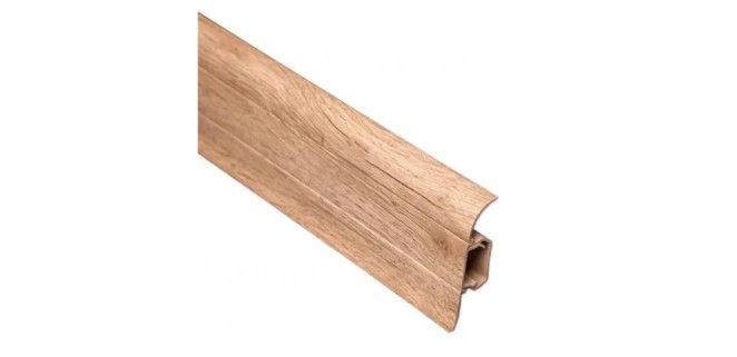 Плінтус ТІС 56 мм з резинкою дуб замковий 29, 2,5 м Плінтус ТІС 56 мм з резинкою дуб замковий 29, 2,5 м
