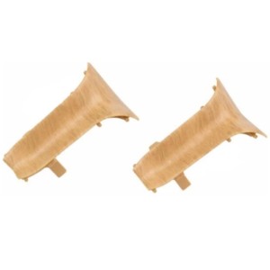 Кут внутрішній для плінтуса ТІС з резинкою