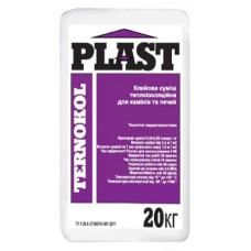 Клей теплоізоляційний для камінів та печей PLAST Termokol 20 кг