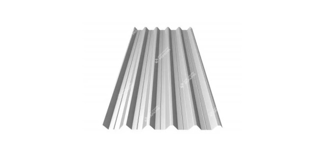 Профнастил ПК-44 цинк 0,65 мм (профнастил несучий покрівельний) Україна/Туреччина