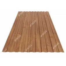 Профнастил ПС-8 3d Print (золотий дуб) 0,4 мм