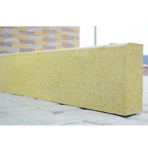 Бордюр тротуарний 1000х200х80 (коричневий)