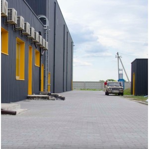 Тротуарна плитка Подвійне Т h 60 мм, сірий Тротуарна плитка Подвійне Т h 60 мм, сірий