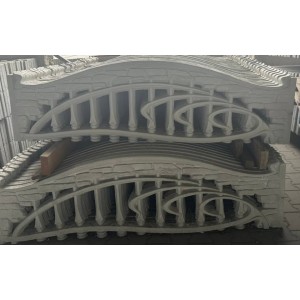 Європаркан односторонній карпатський камінь ажур універсал 2000х500 мм