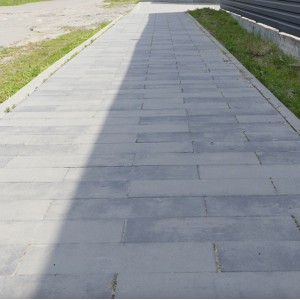 Тротуарна плитка Монблан h 60 мм, коричнева