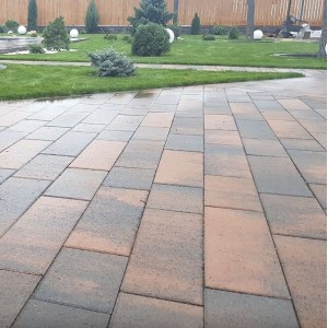 Тротуарна плитка Палуба h 60 мм, оливкова