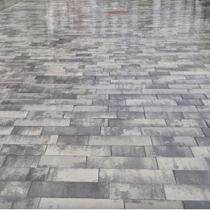 Тротуарна плитка Палуба h 60 мм, оливкова