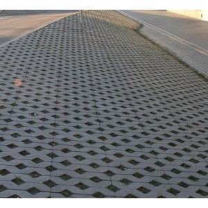 Тротуарна плитка Решітка h 80 мм, сіра