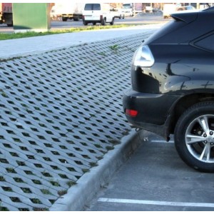 Тротуарна плитка Решітка h 80 мм, сіра