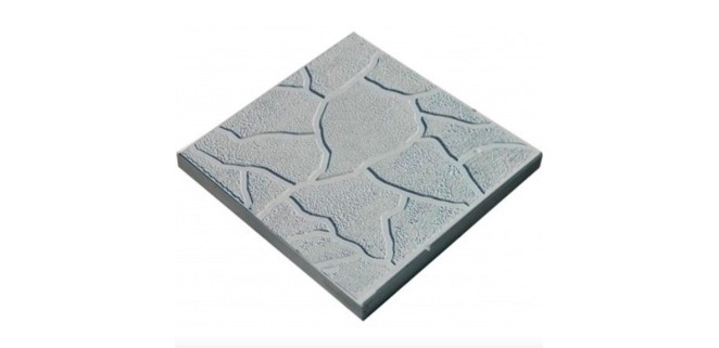 Тротуарна плитка Квадрат Пісчаник 30х30 см, червона