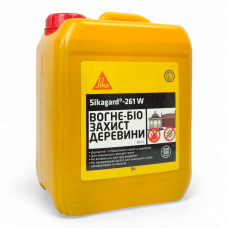 Вогне-біо захист деревини для зовнішніх робіт  Sikagard – 261 W, каністра 5 л