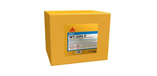Гідрофобізуюча та кольматуюча добавка для бетонів Sika® WT-200 P, 18 кг Гідрофобізуюча та кольматуюча добавка для бетонів Sika® WT-200 P, 18 кг